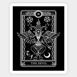 The Devil Tarot Card Magnet